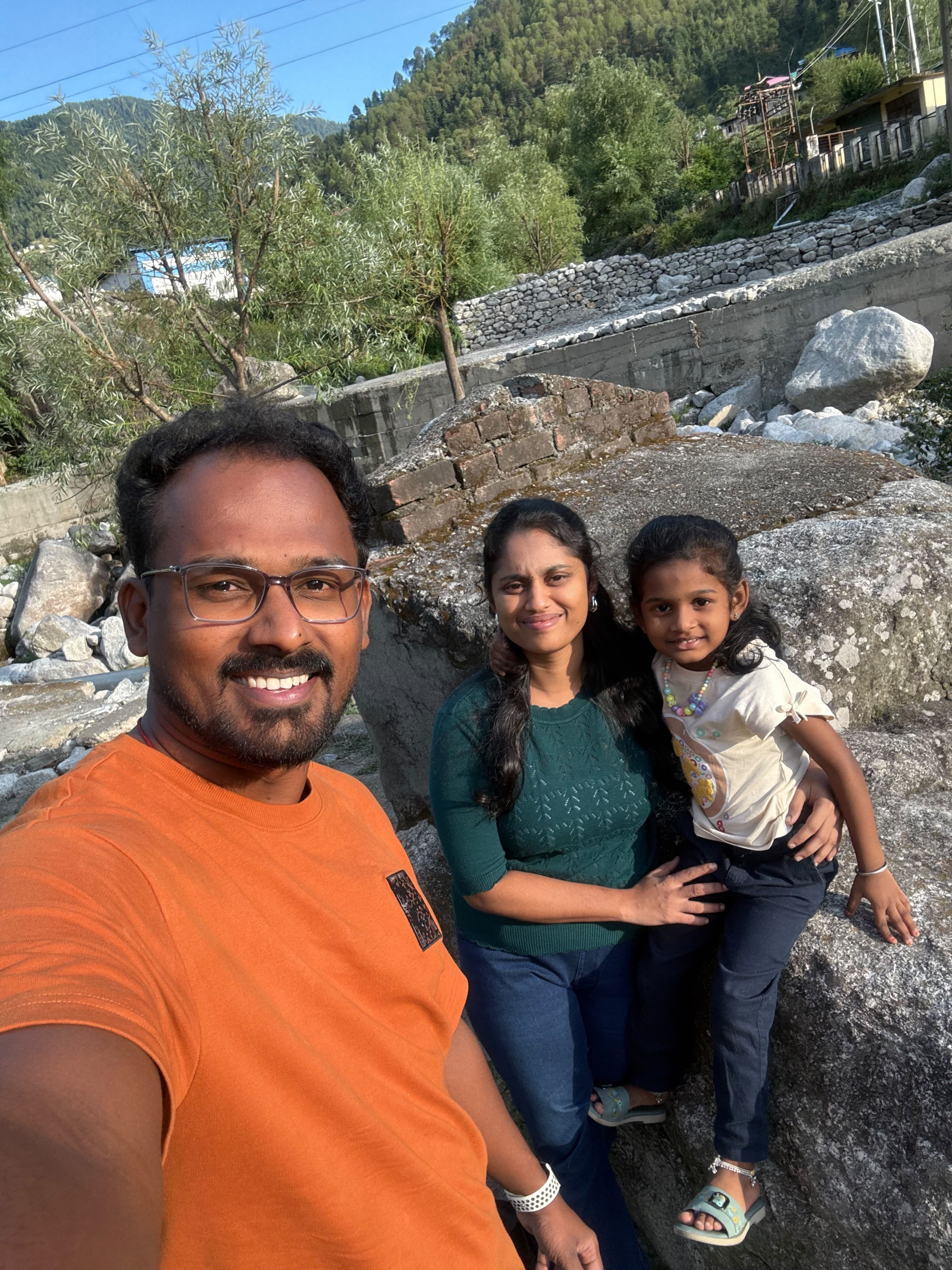Hariharan R on the Mountains, Snowfall and Our First Family Adventure Together journey
